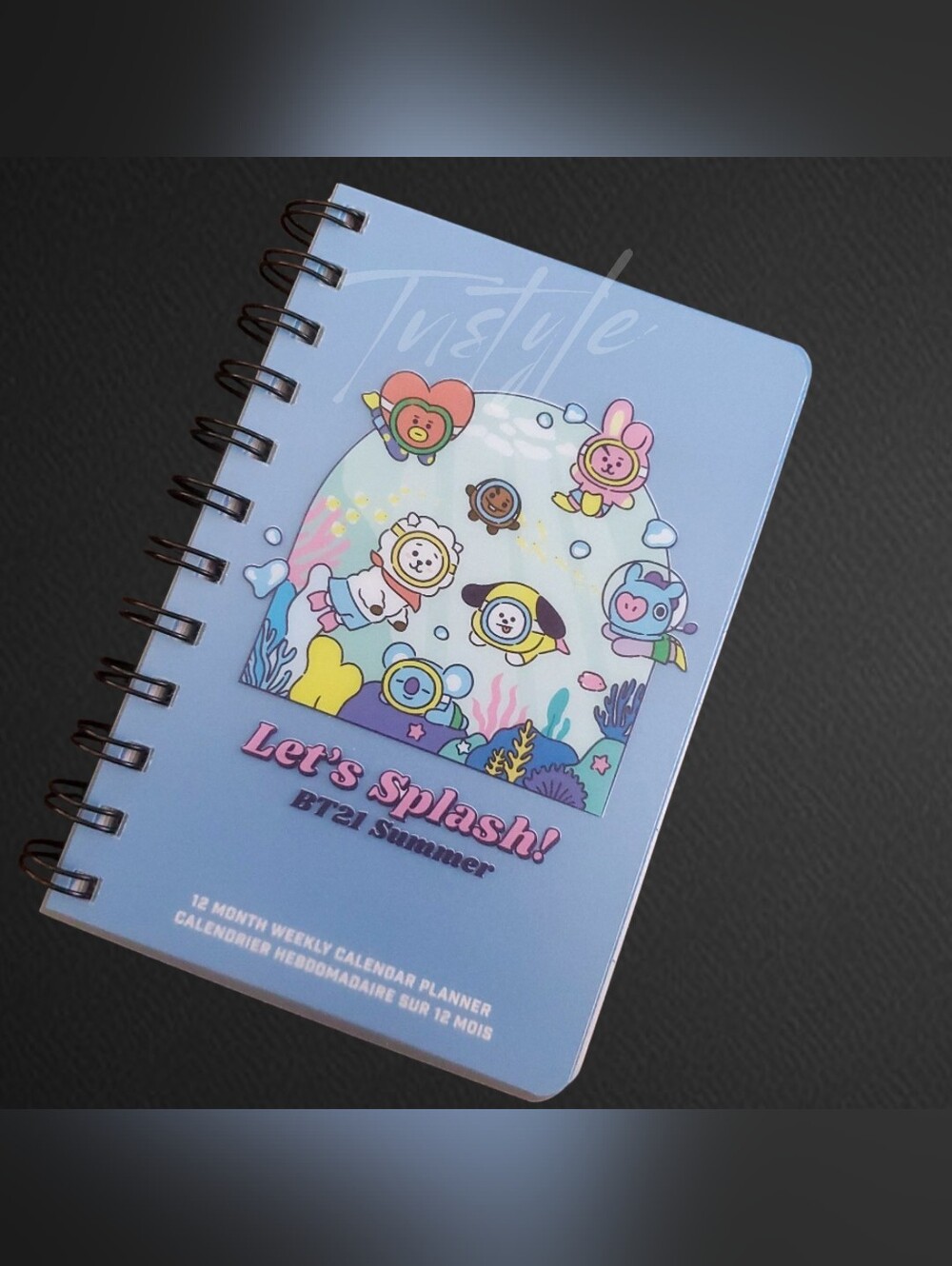 BT21 Undated Monthly/Weekly Planner